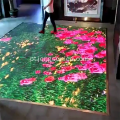 Pista de dança portátil led ao ar livre interativo